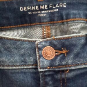 Chico's Define Me Flare Denim Jeans